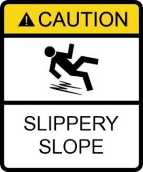 slippery meme|the slippery slope meme.